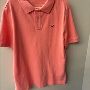 Vineyard Vines Coral Polo Shirt